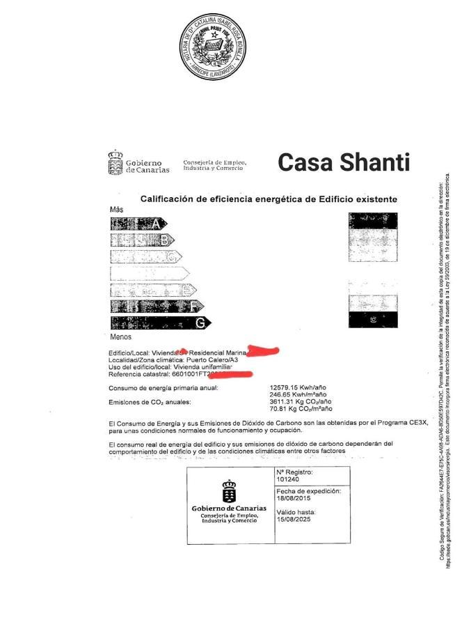Vivienda Vacacional Casa Shanti Пуерто-Калеро Екстер'єр фото